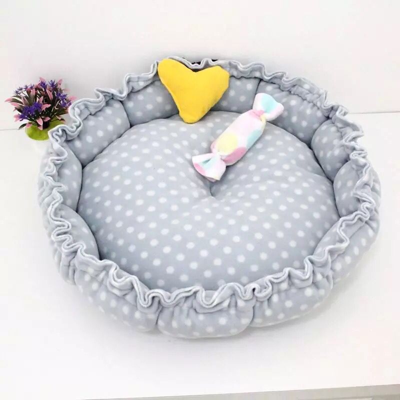 KFX-1757245 Cozy Cotton Pet Nest Mat for Small Pets - Hand Washable & Warmth Retaining