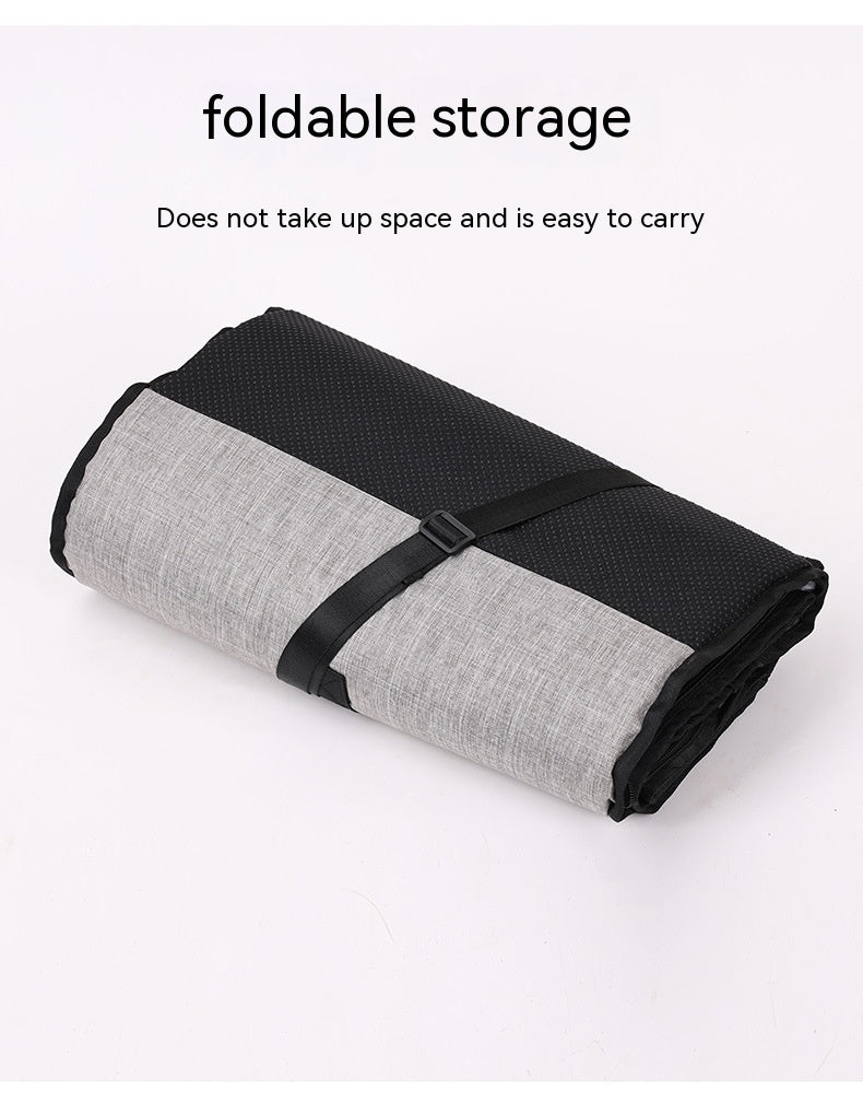 KFX-1761213 Portable Dog Nest Cage - Grey, Available in Medium and Large Sizes