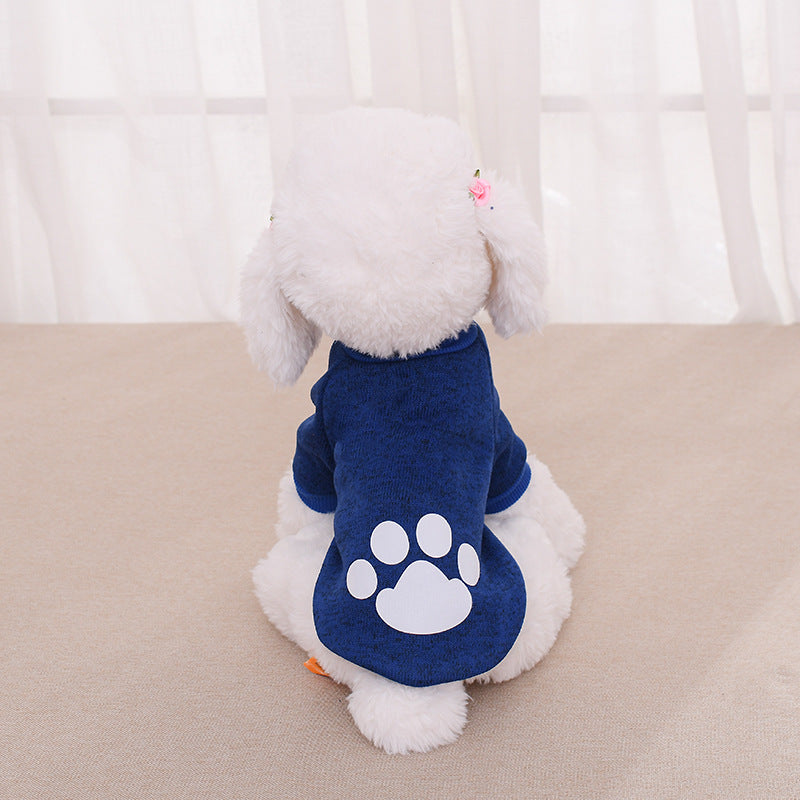 KFX-1764029 Cozy Two-Legged Dog Sweater in Solid Colors for Stylish Pets