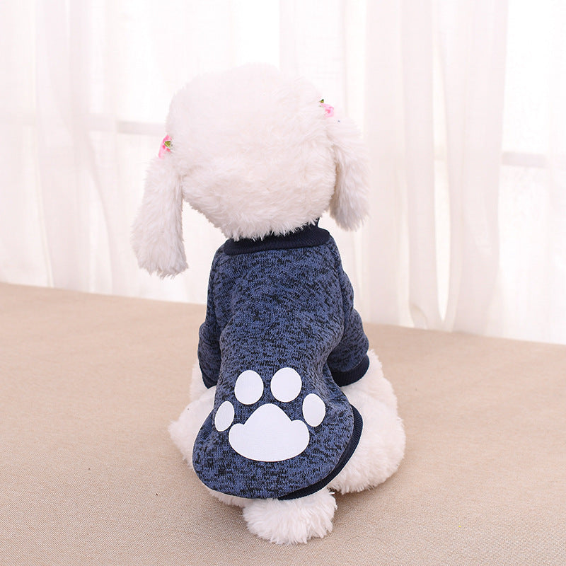 KFX-1764029 Cozy Two-Legged Dog Sweater in Solid Colors for Stylish Pets
