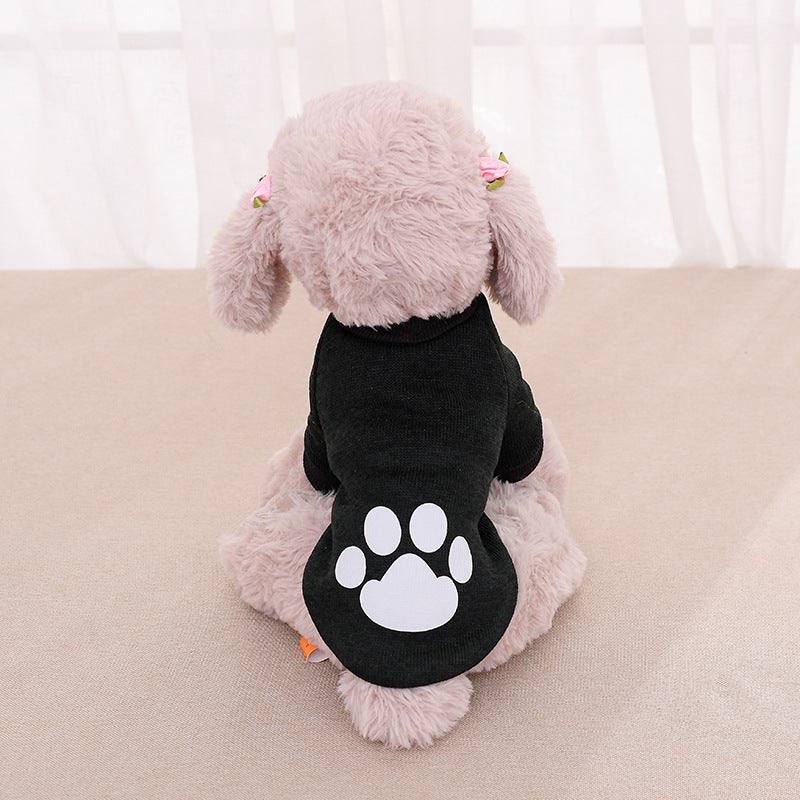 KFX-1764029 Cozy Two-Legged Dog Sweater in Solid Colors for Stylish Pets