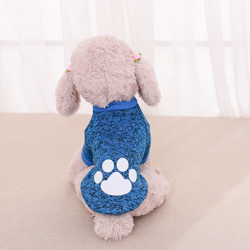 KFX-1764029 Cozy Two-Legged Dog Sweater in Solid Colors for Stylish Pets