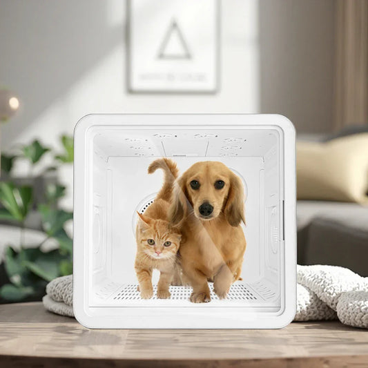 KFX-176403 Eco-Friendly 82L Capacity Quiet Cat House with Smart APP Control and Pet Hair Drying Feature