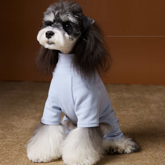 KFX-1764541 Comfortable Skin-Friendly Four-Leg Bottoming Shirt for Pets in Blue and Pink