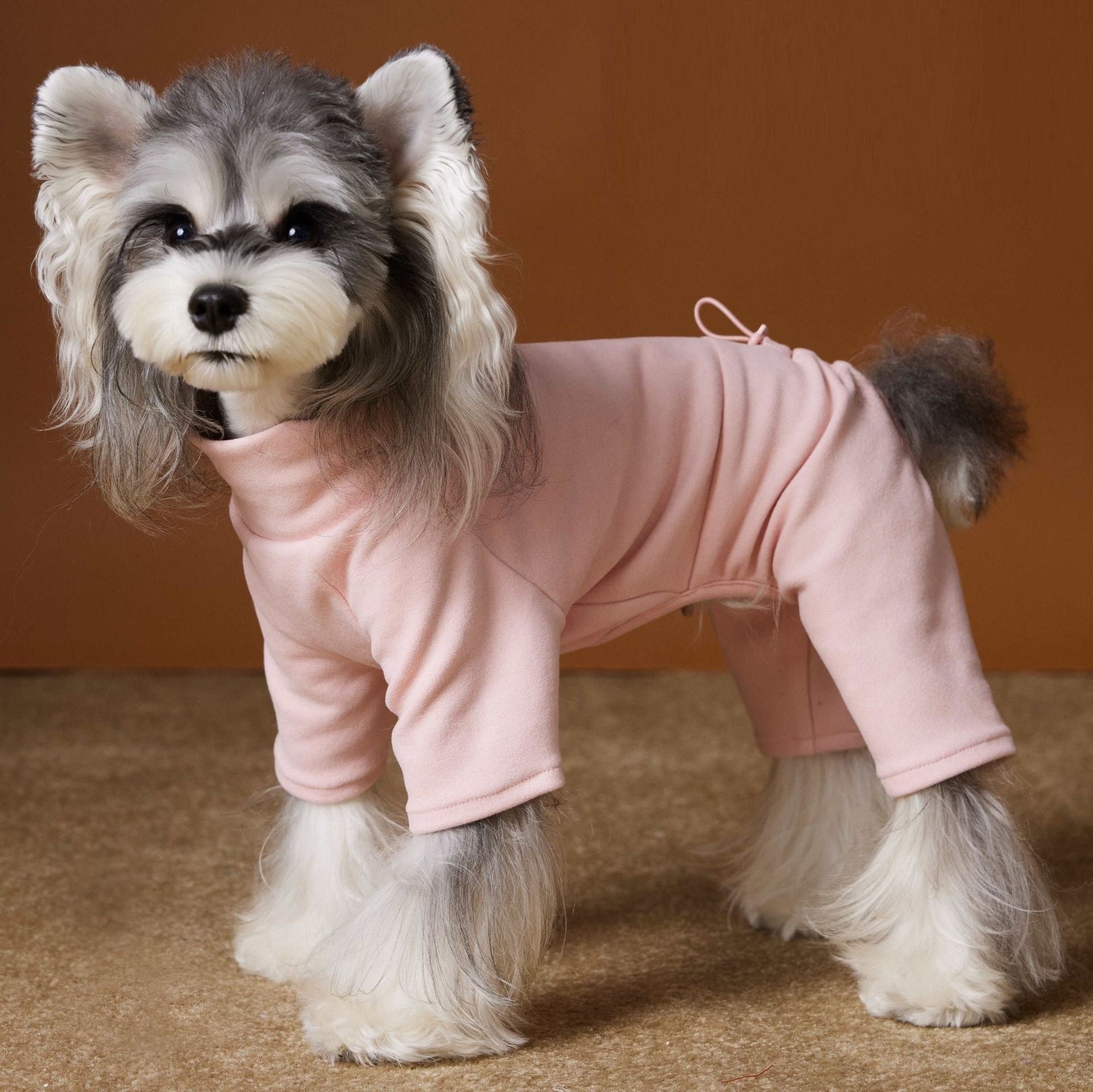 KFX-1764541 Comfortable Skin-Friendly Four-Leg Bottoming Shirt for Pets in Blue and Pink