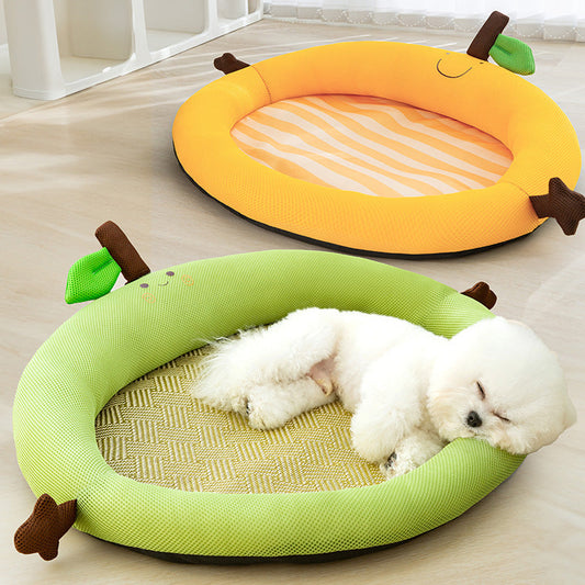 KFX-1766205 Cozy Fruit Design Pet Nest for Cats and Dogs - Various Sizes Available