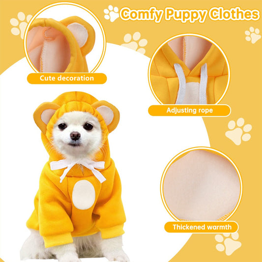 KFX-1768893 Cute and Casual Hoodie for Pets, Made of Polyester, Available in Multiple Sizes XS to XL