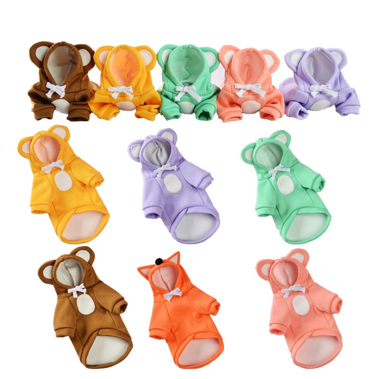 KFX-1768893 Cute and Casual Hoodie for Pets, Made of Polyester, Available in Multiple Sizes XS to XL