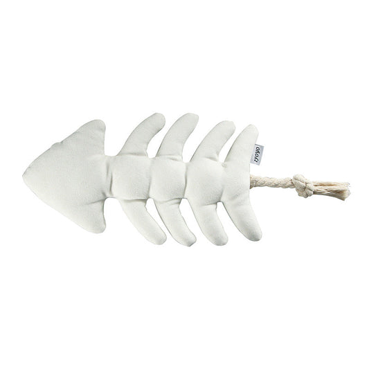 KFX-1769533 Pet Bite-Resistant Plush Toys for Dogs and Cats – Boxing Gloves, Fish Bones, Headphones