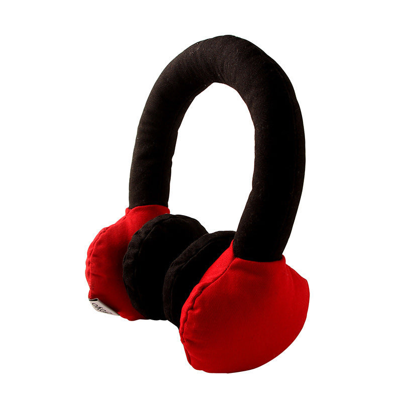 KFX-1769533 Pet Bite-Resistant Plush Toys for Dogs and Cats – Boxing Gloves, Fish Bones, Headphones