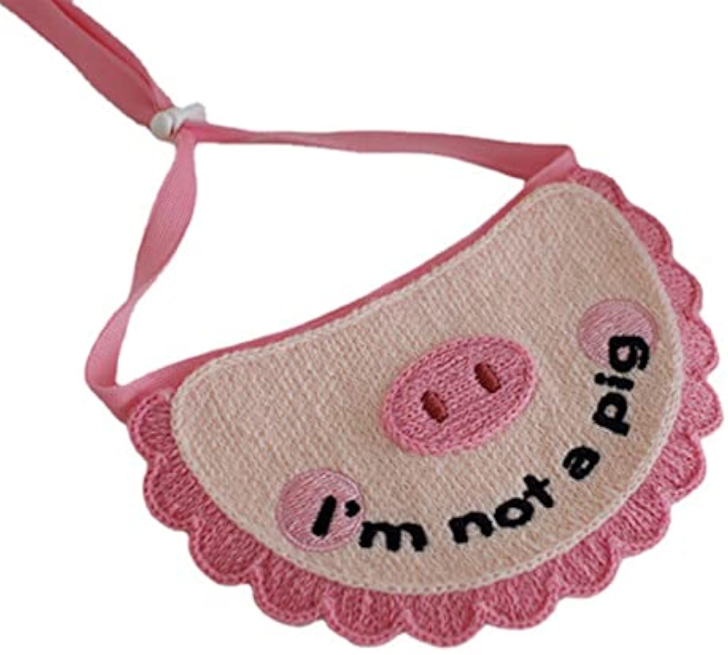 KFX-1771965 Super Soft Crocheted Cat Towel with Adorable Pig Decoration for Pets