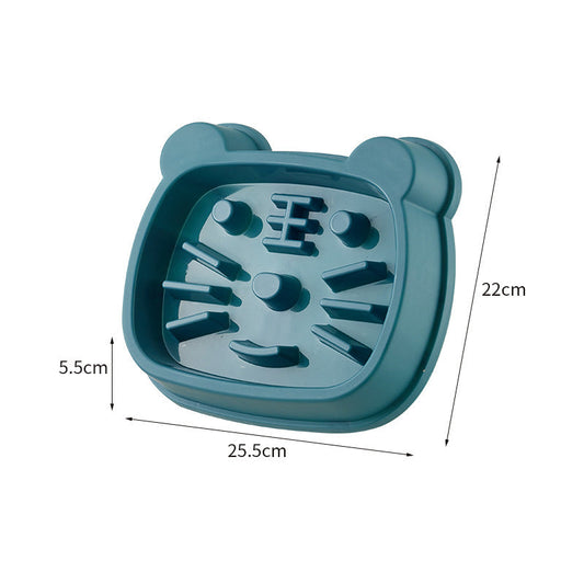 KFX-1776445 Slow Feeding Bowl for Small and Medium-Sized Dogs in Multi-Color Options