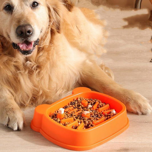 KFX-1776445 Slow Feeding Bowl for Small and Medium-Sized Dogs in Multi-Color Options