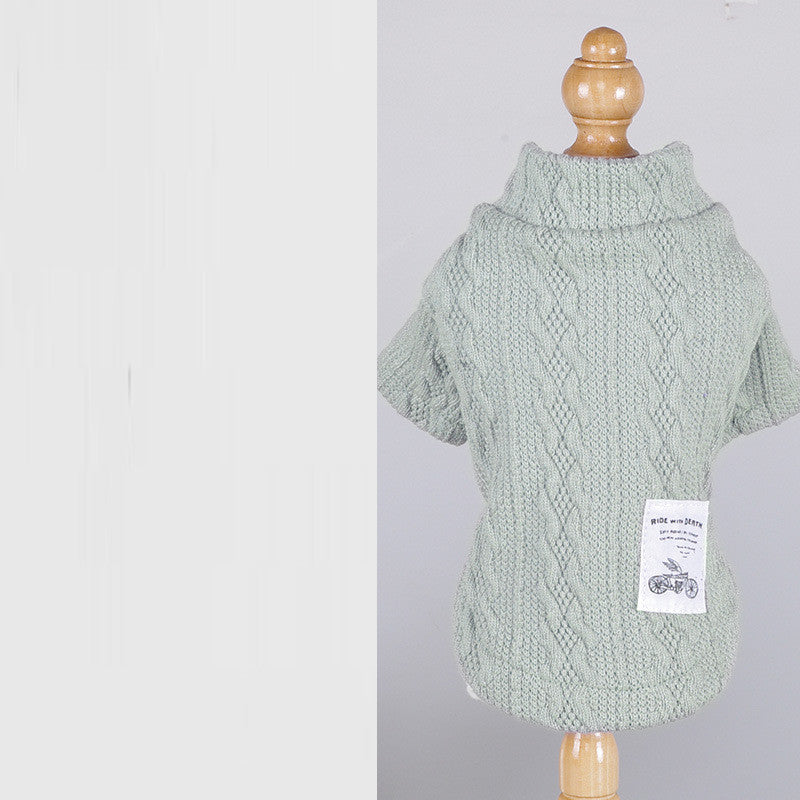 KFX-1783997 Acrylic High Elastic Pet Sweater in Solid Colors for All Sizes