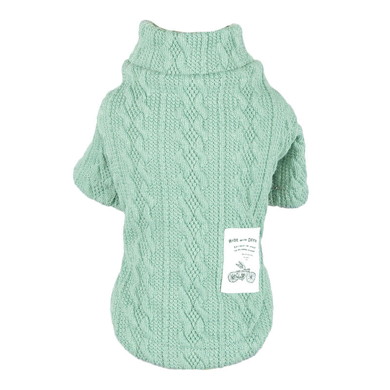 KFX-1783997 Acrylic High Elastic Pet Sweater in Solid Colors for All Sizes