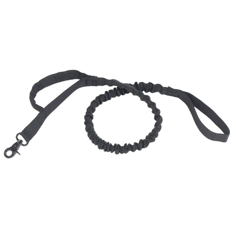 KFX-1785789 Retractable Elastic Dog Traction Rope for Outdoor Training - Anti-Skid & Ergonomic Design