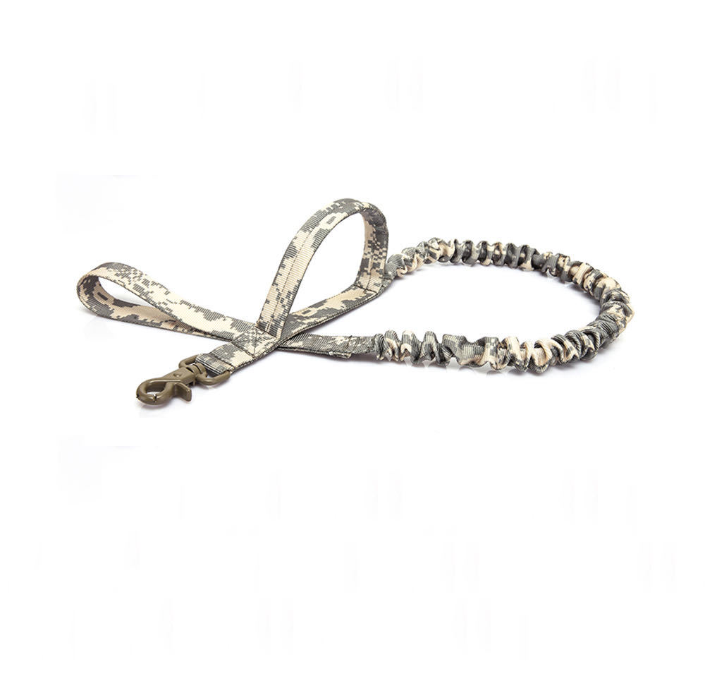 KFX-1785789 Retractable Elastic Dog Traction Rope for Outdoor Training - Anti-Skid & Ergonomic Design