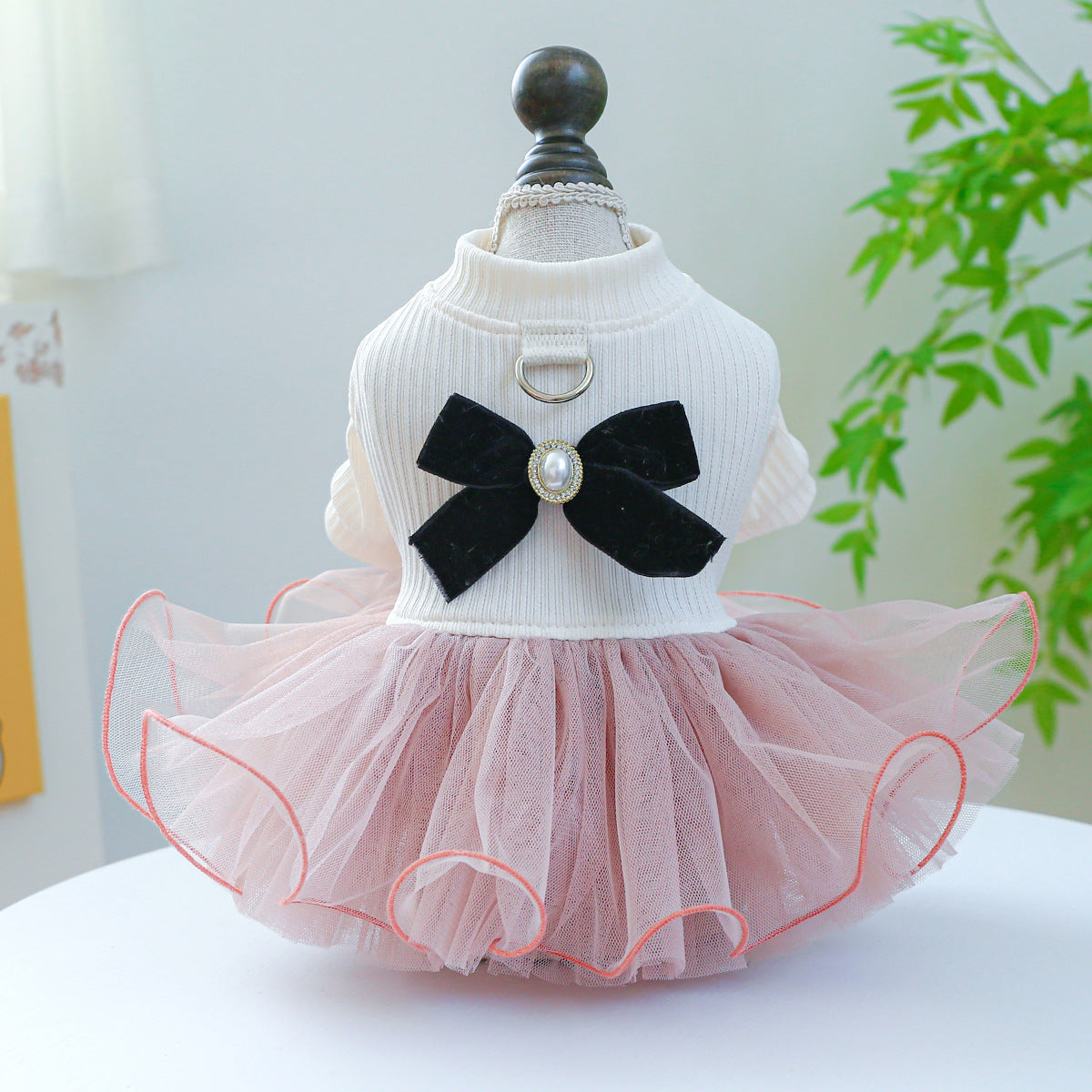 KFX-1790525 Spring and Summer Thin Dress for Dogs and Cats - Casual Wedding Outfit in Multiple Sizes