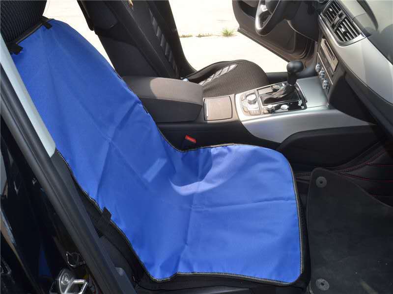 KFX-1790781 Waterproof Car Pet Front Seat Cushion with Adjustable Straps and Non-Slip Design