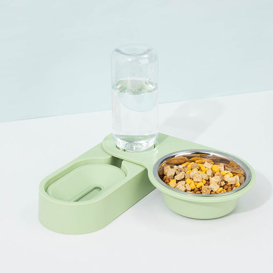 KFX-1791933 Automatic Drinking Water Bowls for Cats - Multifunctional Corner Pet Feeding Station in Various Colors