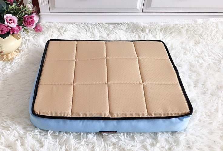 KFX-1795773 Spring and Summer Non-Slip Pet Kennel Mat - Fruit Green and Purple Options Available, Sizes S, M, L