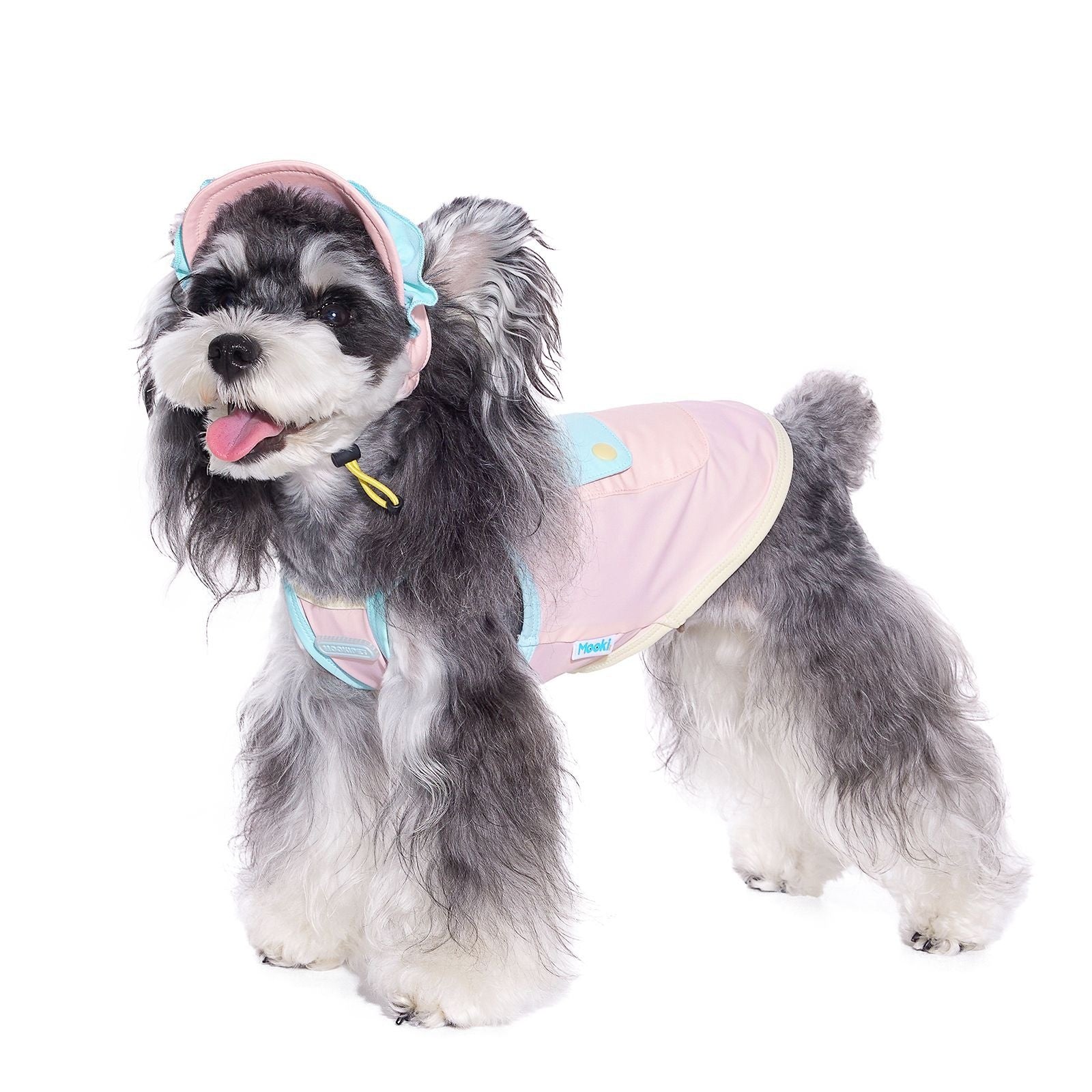KFX-1796285 Small Dog Summer Casual Clothes in Pink for Bichon and Other Breeds, Comfortable Nylon-Spandex Blend