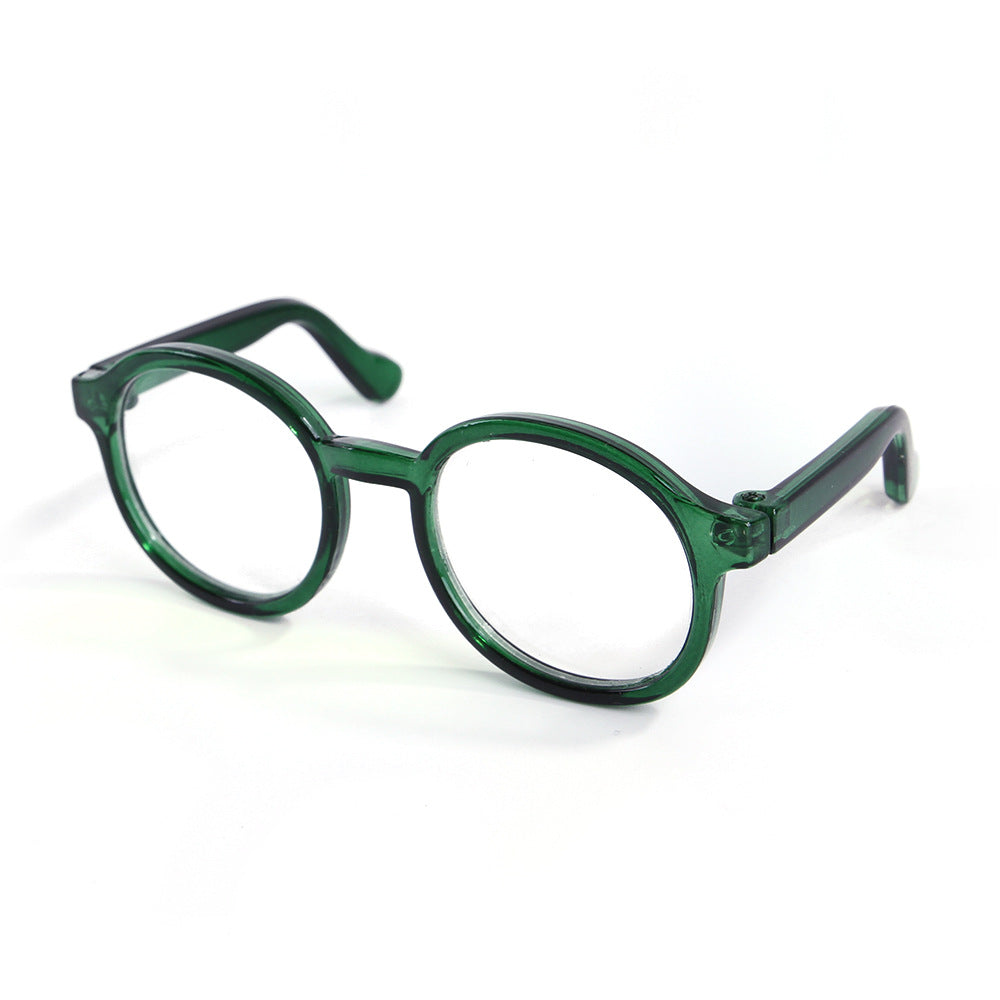 KFX-1799101 Stylish Plastic Transparent Cat Glasses in Multiple Colors