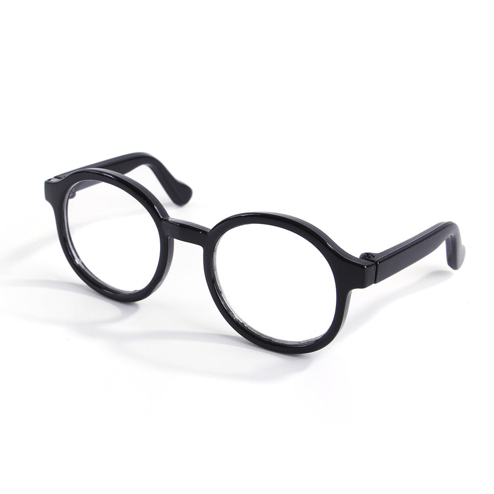 KFX-1799101 Stylish Plastic Transparent Cat Glasses in Multiple Colors