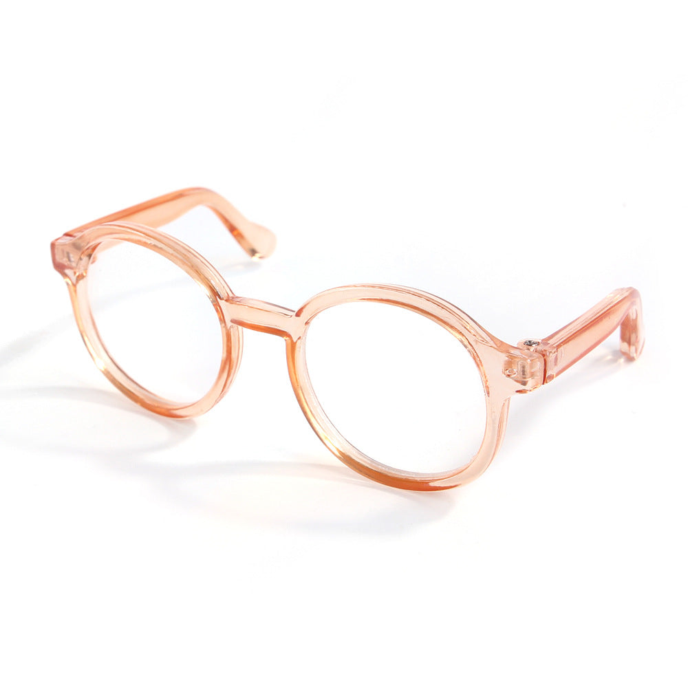 KFX-1799101 Stylish Plastic Transparent Cat Glasses in Multiple Colors