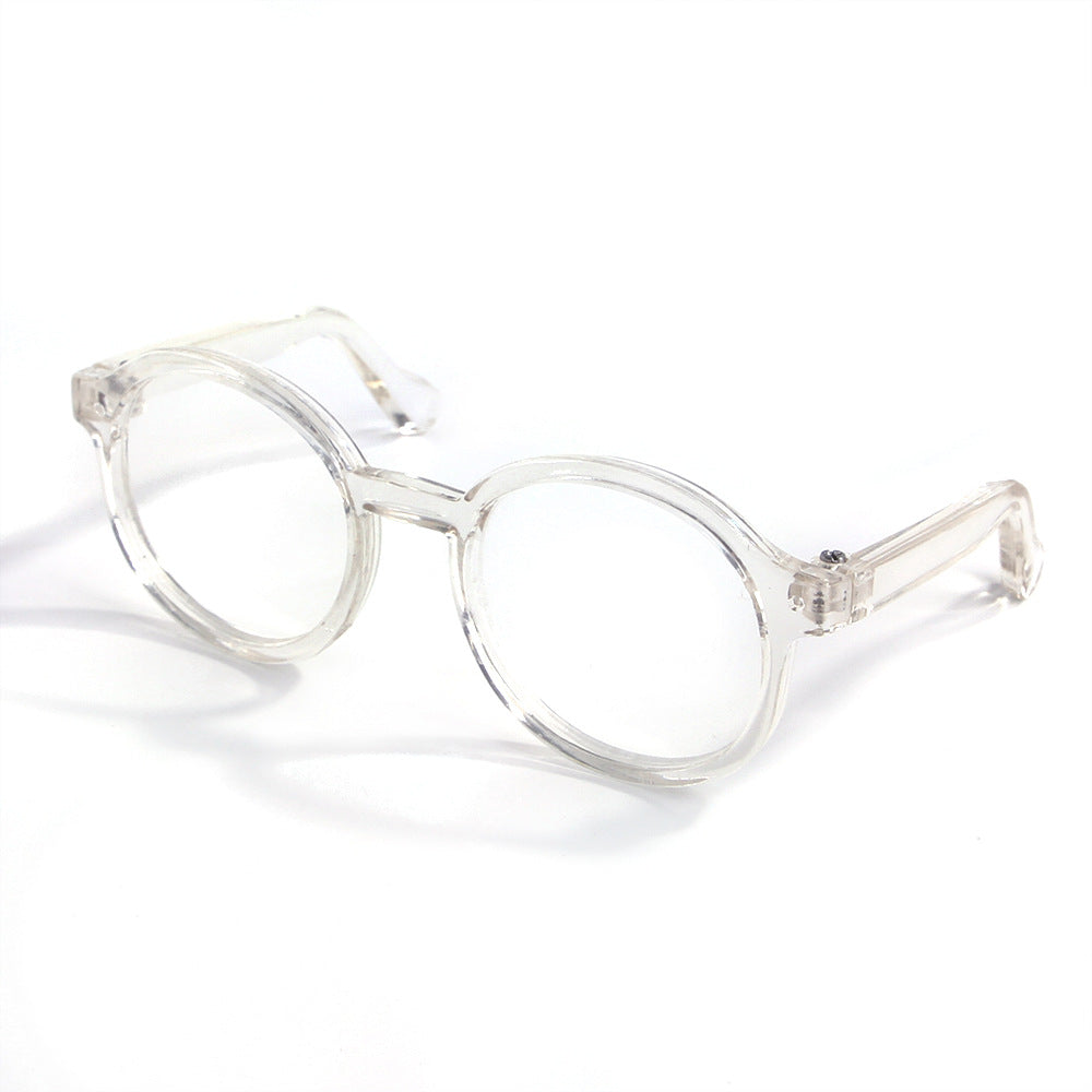 KFX-1799101 Stylish Plastic Transparent Cat Glasses in Multiple Colors
