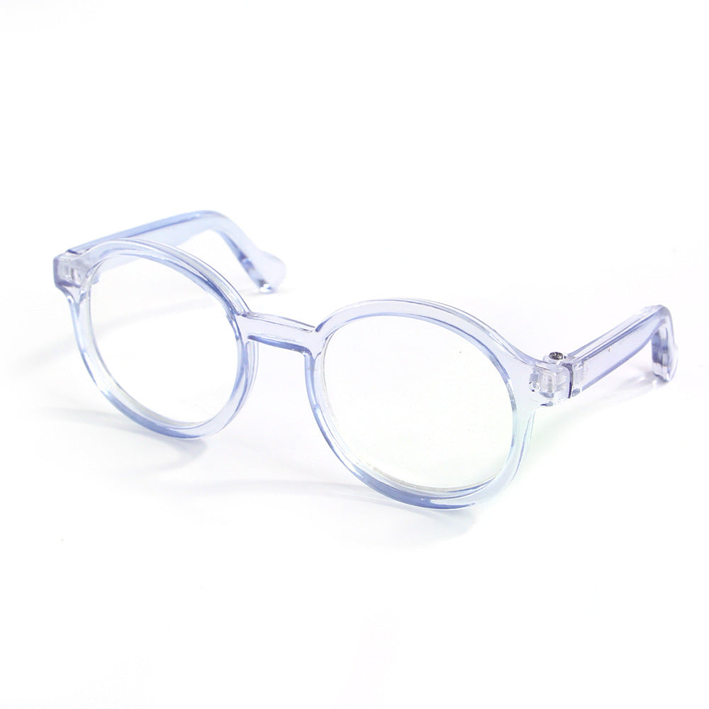 KFX-1799101 Stylish Plastic Transparent Cat Glasses in Multiple Colors