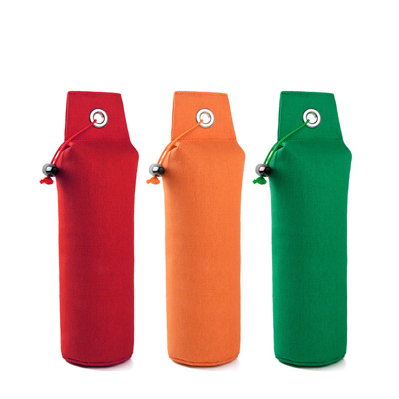 KFX-1800125 Personalized Decompression Dog Toy in Red, Green, or Orange - Canvas Material, 6*19CM & 7*25CM Sizes