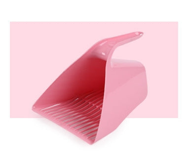 KFX-1802941 Cat Litter Scoop - Durable Plastic, Available in Pink, Green, and Sky Blue