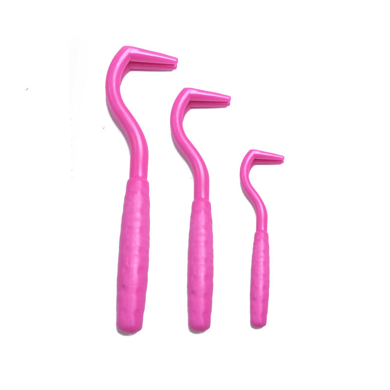KFX-1803069 Pet Tick Removal Hook Set - 3 Pack in Multiple Colors, Ideal for Dogs