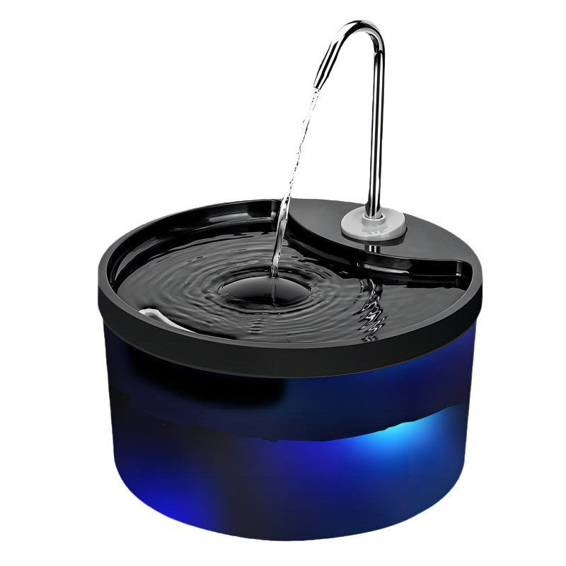 KFX-1803325 Quiet Self-Circulating Pet Water Fountain with Low-Water-Level Alert - USB Model