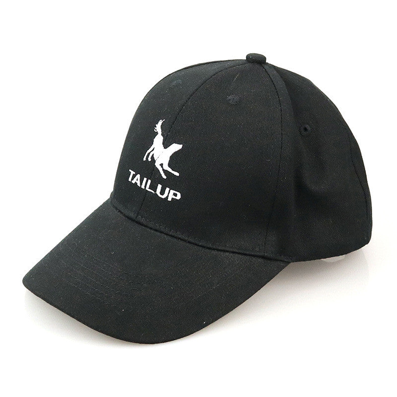 KFX-1804861 Canvas Parent-Child Outdoor Picnic Caps - Available in Black, Pink, and Blue for Pets and Owners