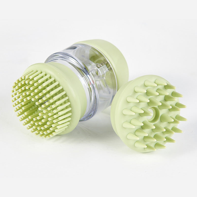 KFX-1805117 Multifunctional Pet Bath and Massage Brush for Cats and Dogs