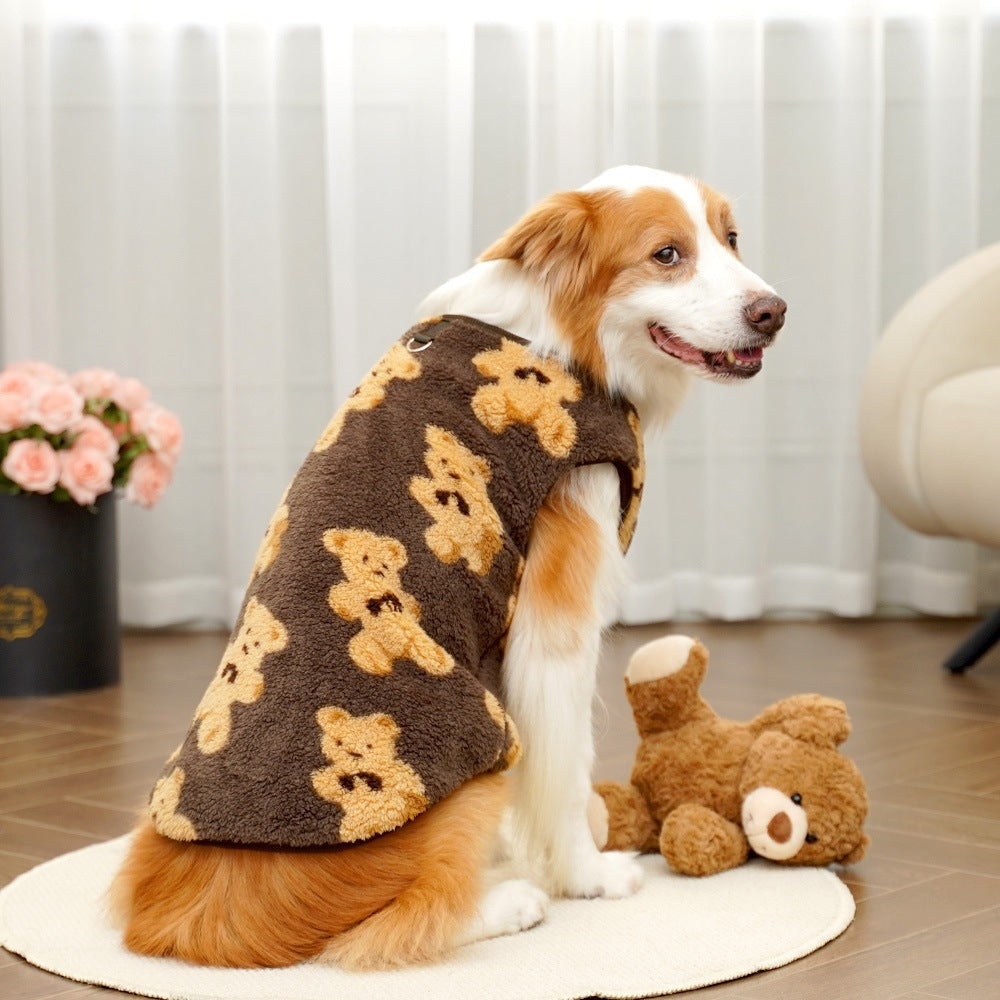 KFX-1807805 Cozy Plush Autumn and Winter Pet Costume - Sizes XS to 8XL