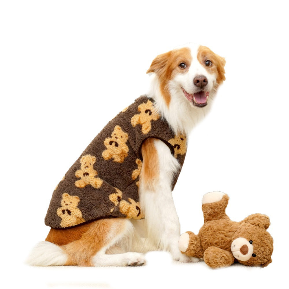 KFX-1807805 Cozy Plush Autumn and Winter Pet Costume - Sizes XS to 8XL