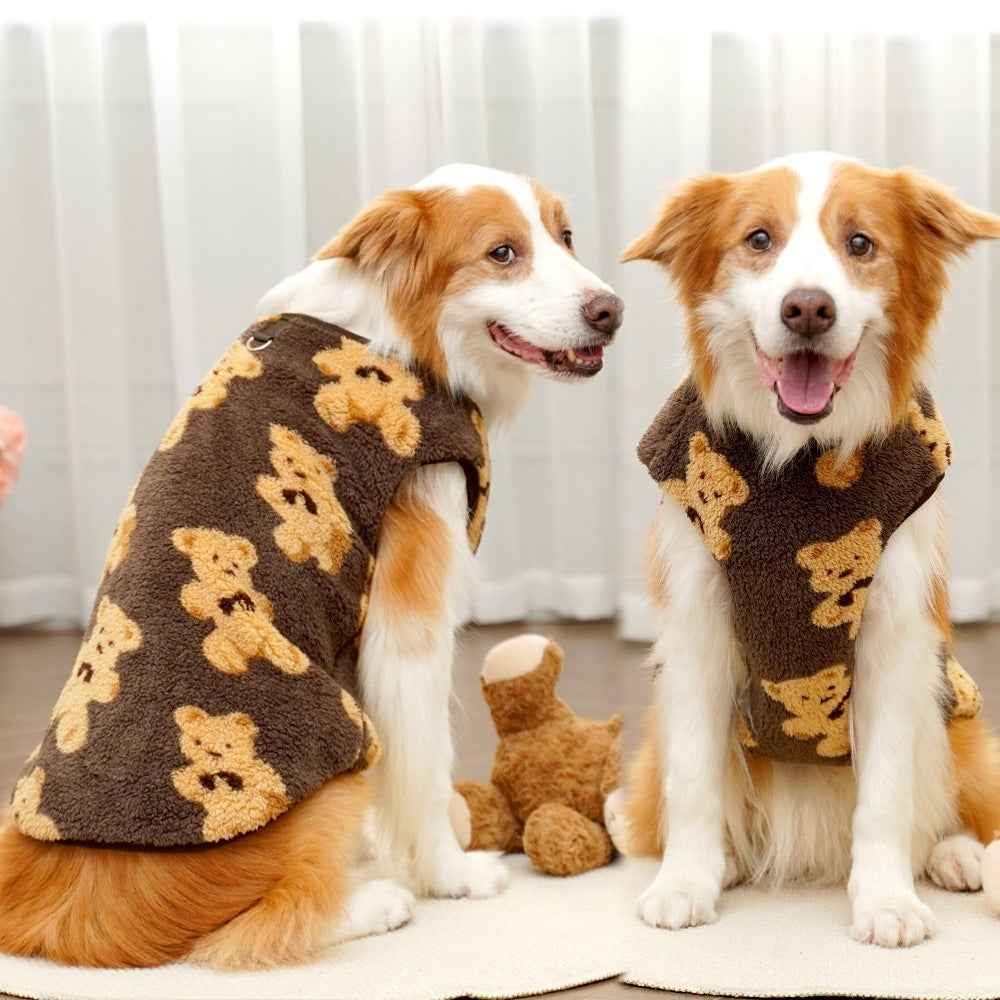 KFX-1807805 Cozy Plush Autumn and Winter Pet Costume - Sizes XS to 8XL