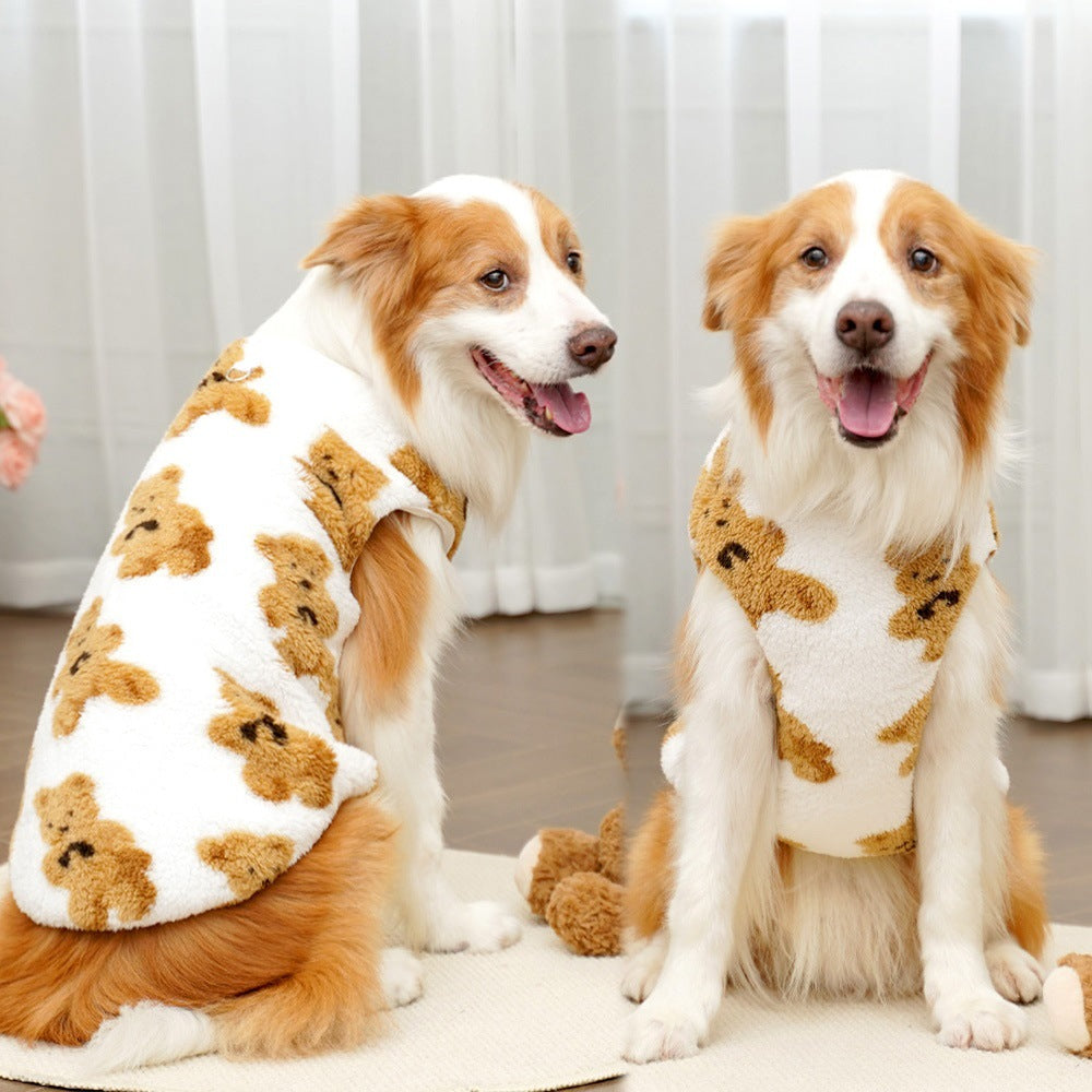 KFX-1807805 Cozy Plush Autumn and Winter Pet Costume - Sizes XS to 8XL