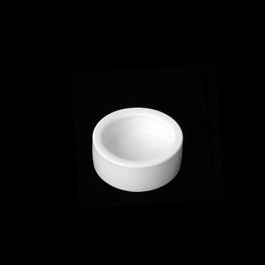 KFX-1809085 Ceramic Reptile Feeding Bowl with Smooth Curved Design for Tortoises, Lizards, and Snakes