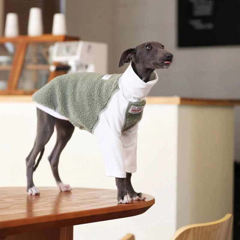 KFX-1811389 Fleece Dog Clothes for Small and Medium Breeds - Ideal for Autumn/Winter