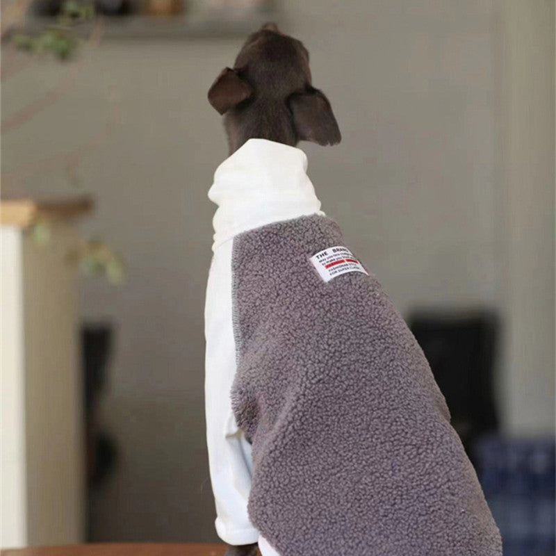 KFX-1811389 Fleece Dog Clothes for Small and Medium Breeds - Ideal for Autumn/Winter