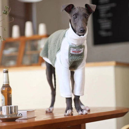 KFX-1811389 Fleece Dog Clothes for Small and Medium Breeds - Ideal for Autumn/Winter