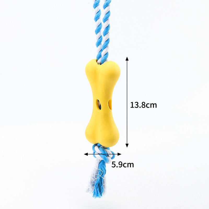 KFX-1816253 Durable Pet Chew Toy with Porous Design for Boredom Relief and Treat Dispensing