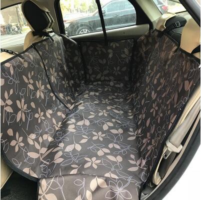 KFX-1823549 Universal Waterproof Pet Car Seat Cover for All Common Cars - Oxford Cloth, 135CM x 145CM