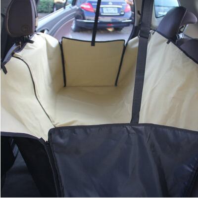KFX-1823549 Universal Waterproof Pet Car Seat Cover for All Common Cars - Oxford Cloth, 135CM x 145CM