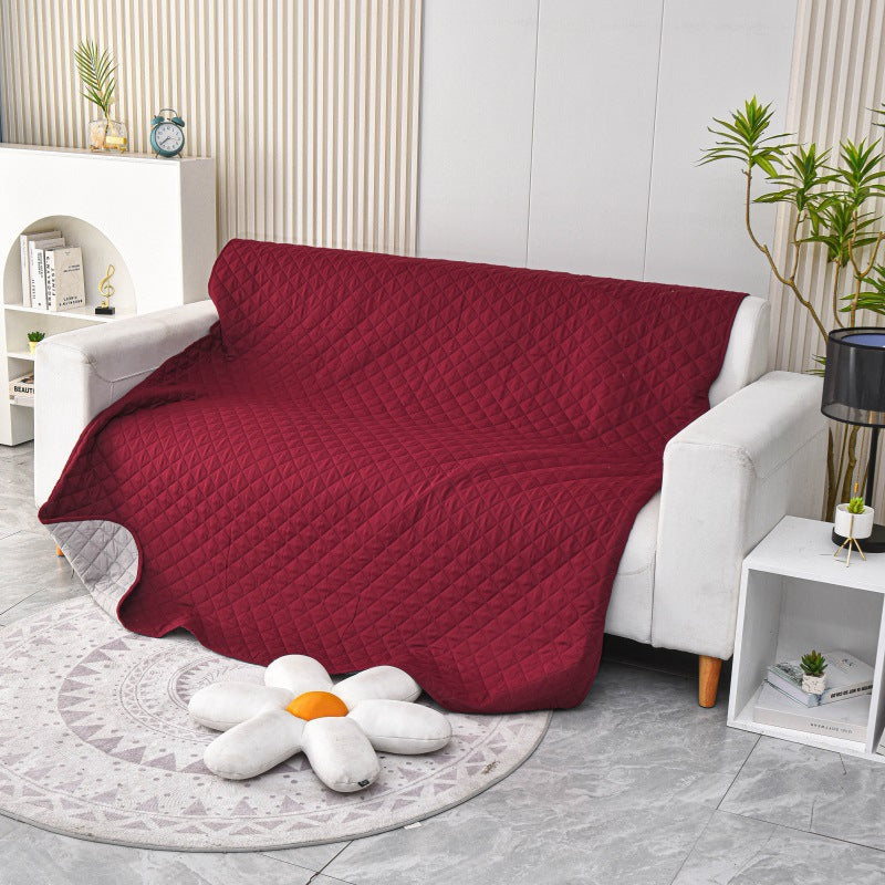 KFX-1825981 Reversible Waterproof Pet Blanket for Dogs - Soft Sofa and Couch Cover, Washable, Furniture Protector