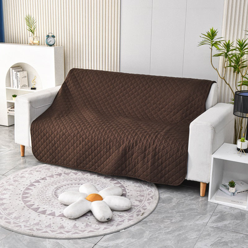 KFX-1825981 Reversible Waterproof Pet Blanket for Dogs - Soft Sofa and Couch Cover, Washable, Furniture Protector
